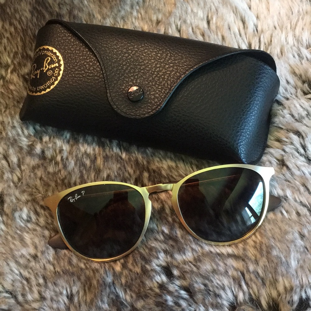 Gold Ray Bans
